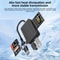 USB 30 Multi Card Reader With Type C OTG High Speed SD TF CF Memory Card Adapter 10