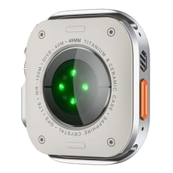 apple watch ultra case metal rhombus protective bumper lightweight rugged cover