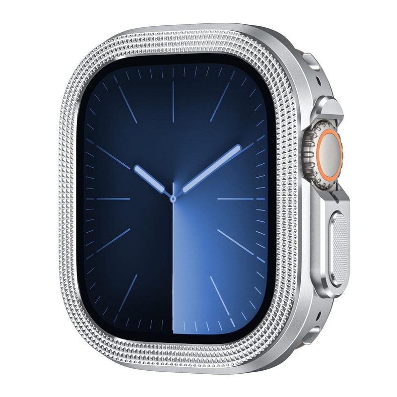 Apple Watch Ultra Case Metal Rhombus Protective Bumper Lightweight Rugged Cover 8