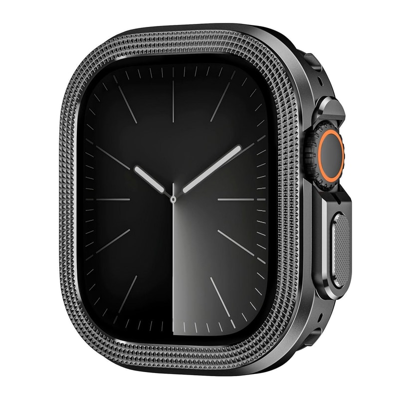 Apple Watch Ultra Case Metal Rhombus Protective Bumper Lightweight Rugged Cover 2