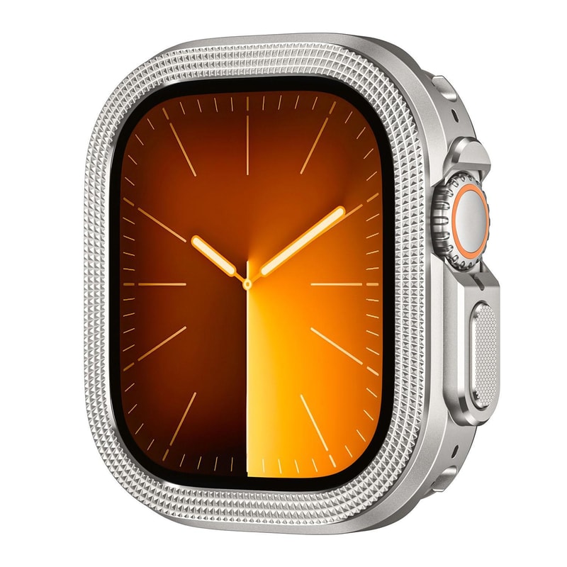 Apple Watch Ultra Case Metal Rhombus Protective Bumper Lightweight Rugged Cover 6