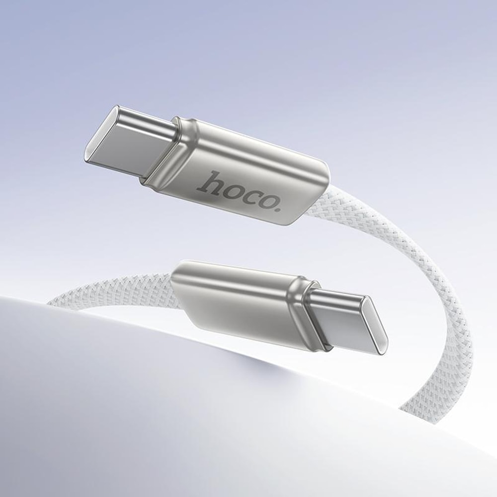 60W Fast Charge USB C Cable Nylon Braided Type C Data Charging Cable 9