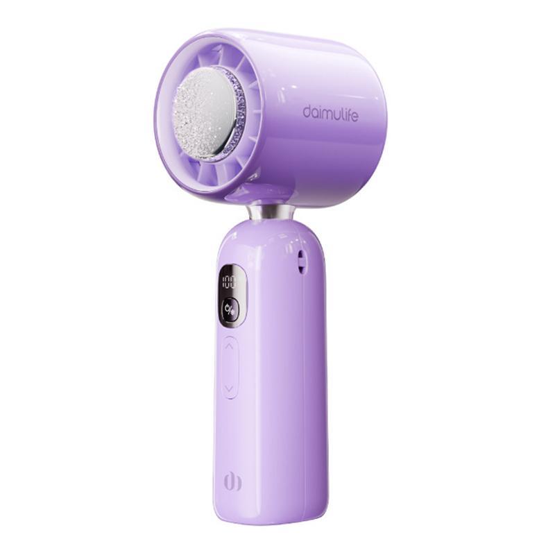 High Speed Cooling Fan, Silent Handheld Portable Fan, Ice Cooling USB Rechargeable Fan