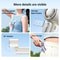 Portable Cooling Fan Mini Handheld Fan Rechargeable Personal Cooling Device With Digital Display 6
