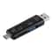 3 in 1 OTG Card Reader USB Micro USB Type C Adapter for Fast Data Transfer