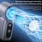 Turbo IceFlow Portable Cooling Fan Rechargeable Mini Handheld Fan With Speeds 4