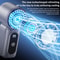 Turbo IceFlow Portable Cooling Fan Rechargeable Mini Handheld Fan With Speeds 4
