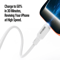27W USB C To Lightning Cable Fast Charge Silicone Durable Cord 6