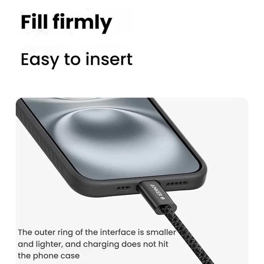 240W USB C Fast Charging Cable 15m Braided PD Dual Type C Power Cable 3