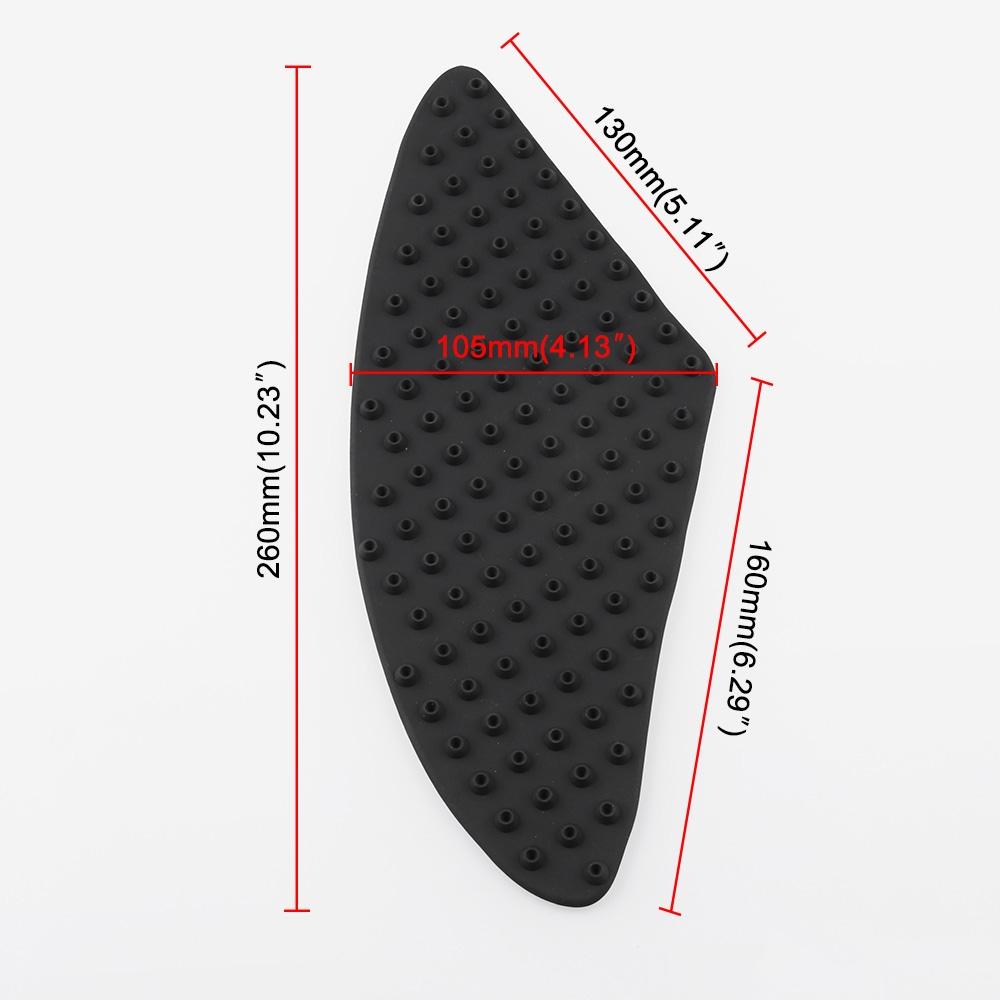 Motorcycle Tank Grip Pads Anti-Slip Knee Grip Side Protection Pad Yamaha Honda Kawasaki