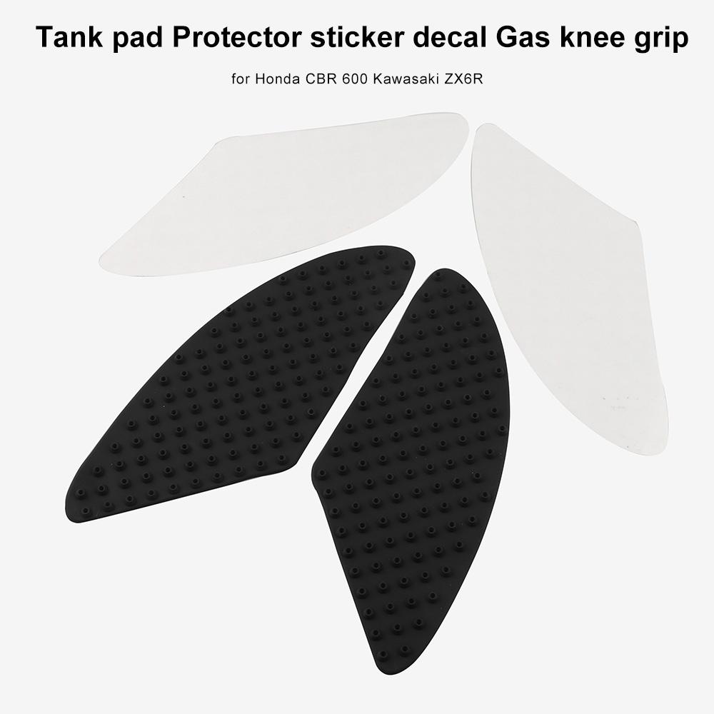 Motorcycle Tank Grip Pads Anti-Slip Knee Grip Side Protection Pad Yamaha Honda Kawasaki