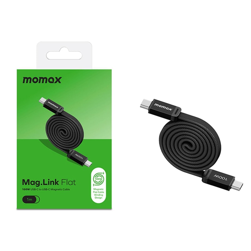 100W USB C Magnetic Retractable Fast Charging Braided Cable For Phones Tablets Laptops 12