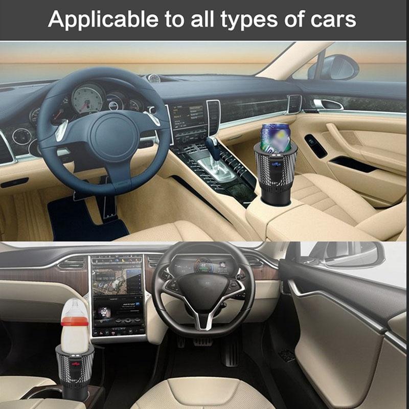Car Cup Warmer Cooler Portable Drink Holder For Travel Comfort 2