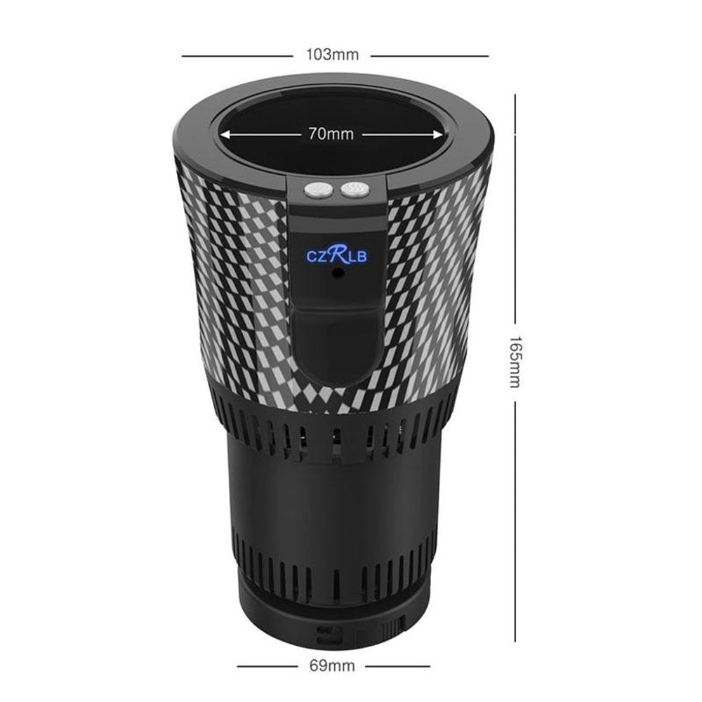 Car Cup Warmer Cooler Portable Drink Holder For Travel Comfort 3