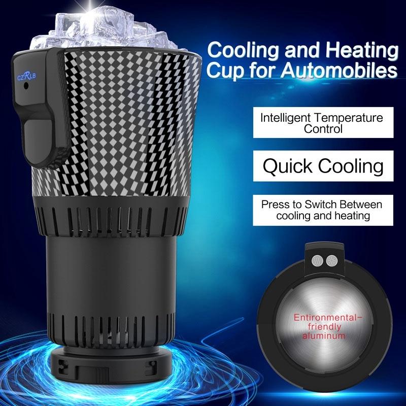 Car Cup Warmer Cooler Portable Drink Holder For Travel Comfort 7