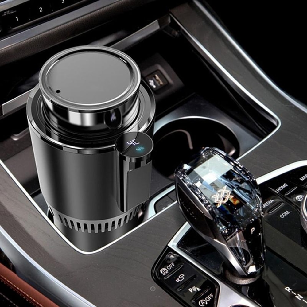 Car Cup Warmer Cooler Portable Drink Holder For Travel Comfort 9