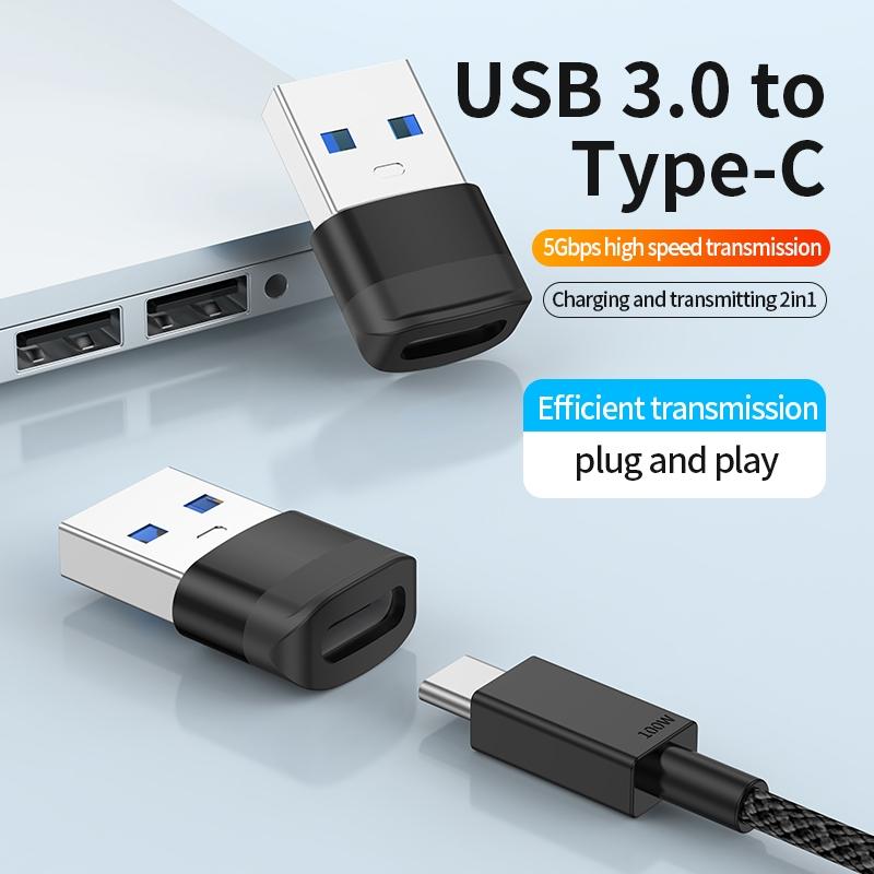 USB 30 To USB C OTG Adapter 5Gbps Fast Data Charging Converter 2