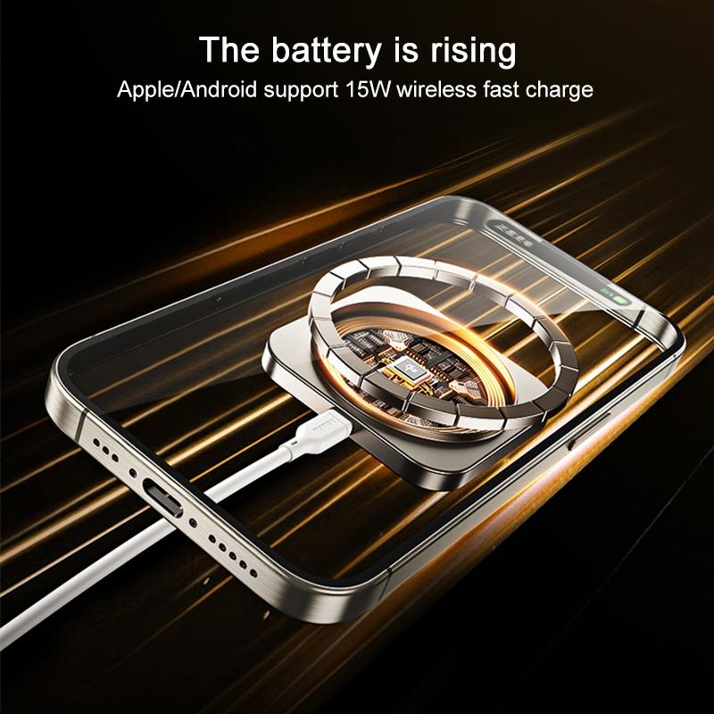 Mag Mount Magnetic Wireless Car Charger & Magnetic Phone Holder for Car