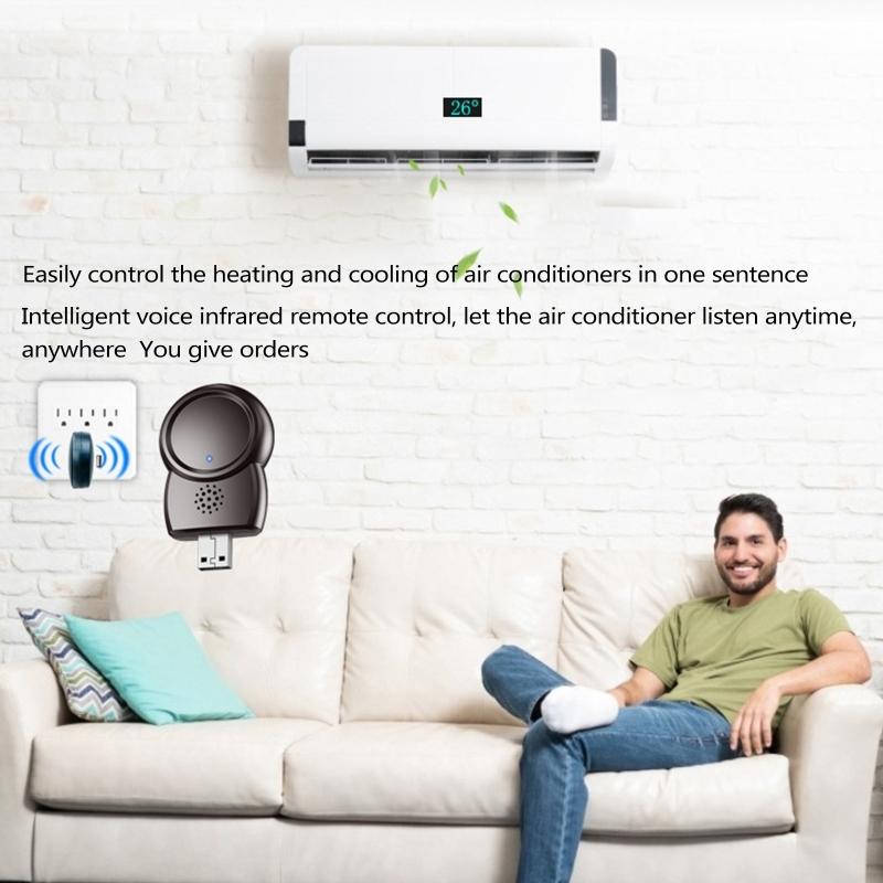 Smart Voice Remote Control for TV AC and Home Appliances Universal Infrared Controller