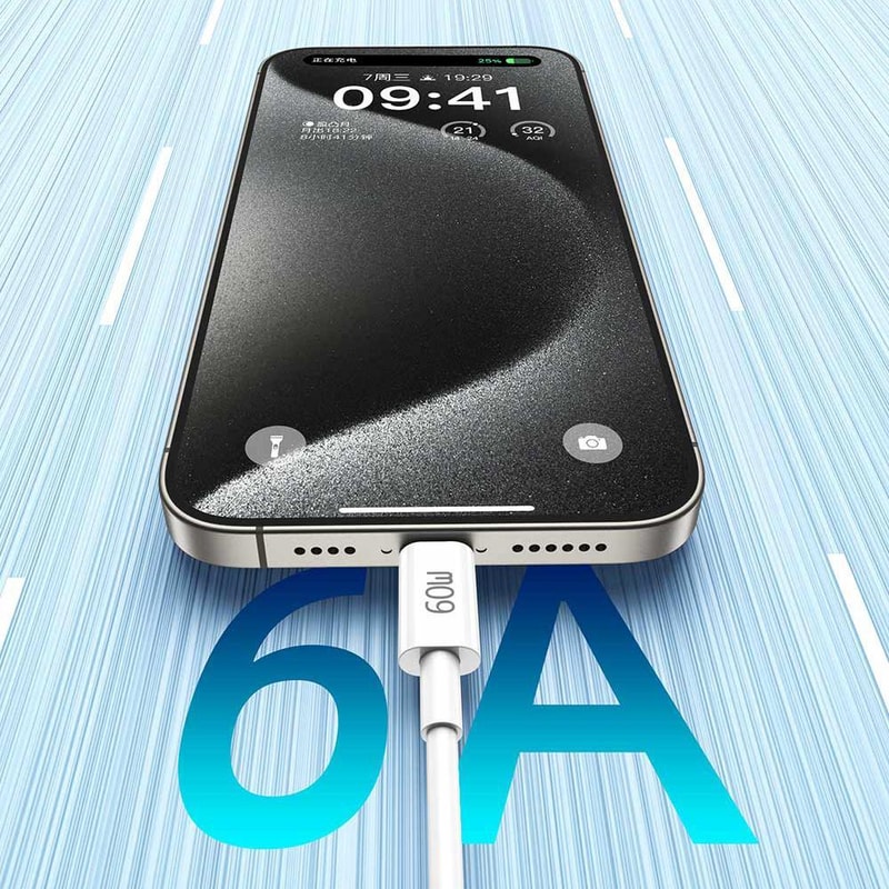 60W Fast Charging USB C To USB C Cable Set With E Marker Safety Chip 8