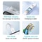 60W Fast Charging USB C To USB C Cable Set With E Marker Safety Chip 5