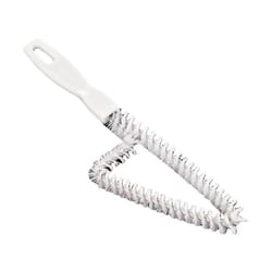triangular window track cleaning brush for kitchen crevices and stovetop gaps
