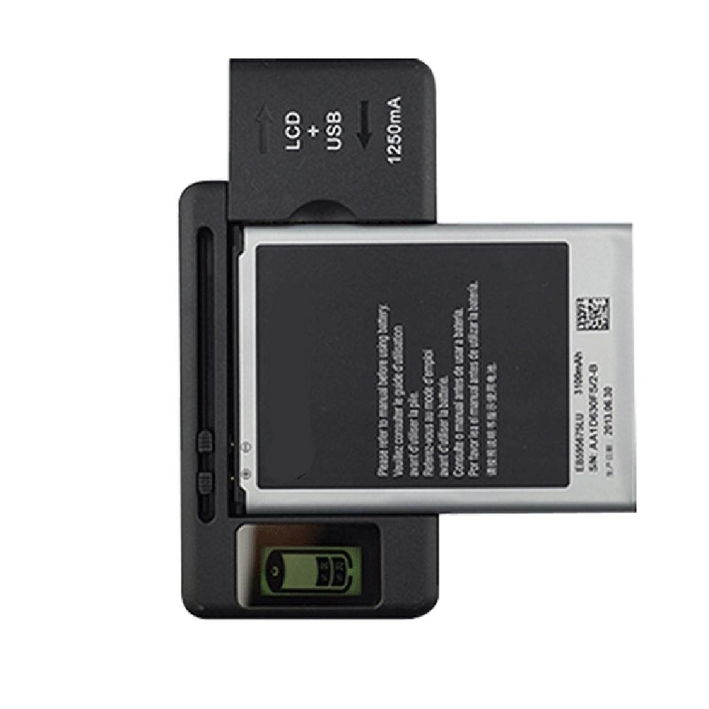 Universal Battery Charger With USB Output And LCD Display For Smartphones 1