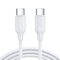 60W USB C To USB C Fast Charging Cable Durable Data Sync Cord 7