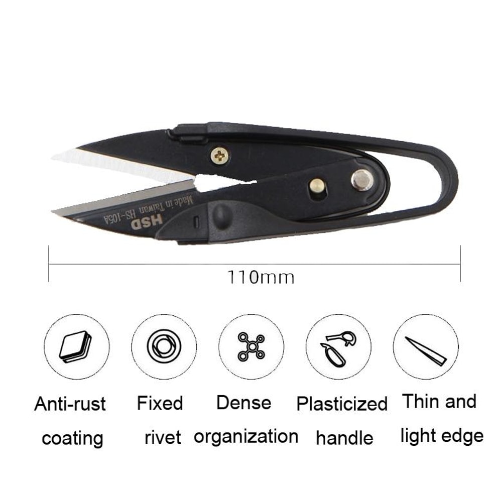 Precision U Shape Thread Snips Embroidery Scissors For Sewing And DIY Crafts 1