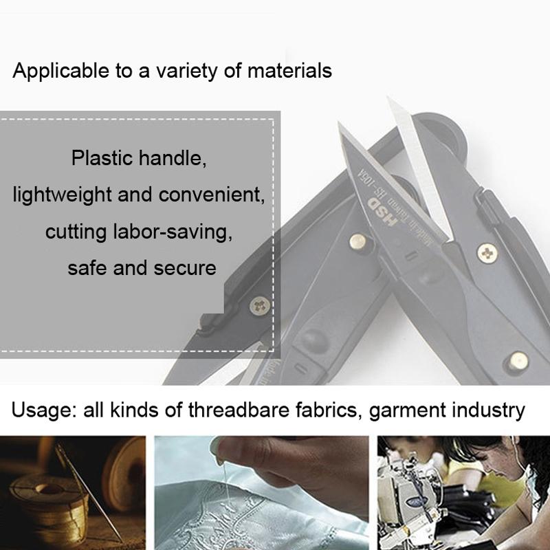 Precision U Shape Thread Snips Embroidery Scissors For Sewing And DIY Crafts 3