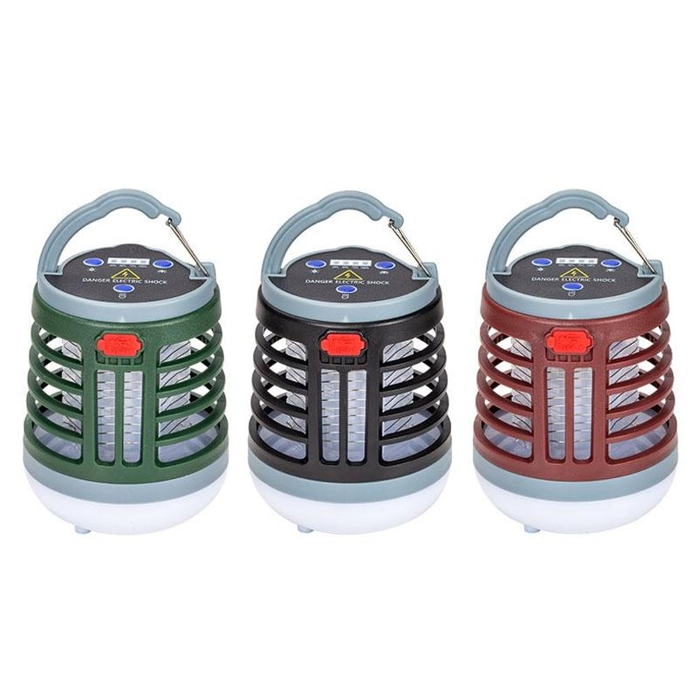 USB Rechargeable Mosquito Trap Lamp Outdoor LED Bug Zapper With UV Light 0
