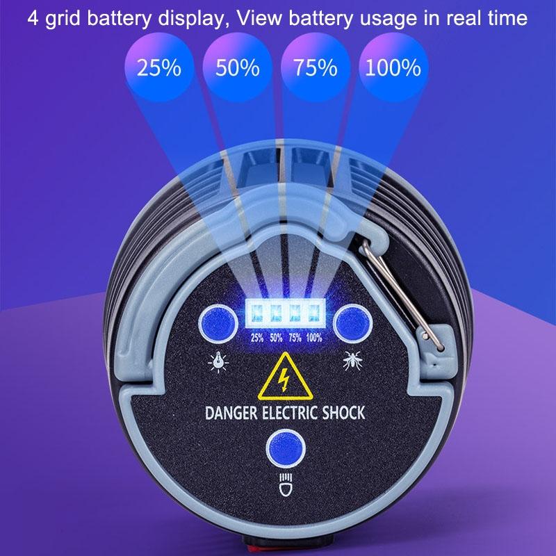 USB Rechargeable Mosquito Trap Lamp Outdoor LED Bug Zapper With UV Light 1