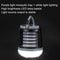 USB Rechargeable Mosquito Trap Lamp Outdoor LED Bug Zapper With UV Light 3