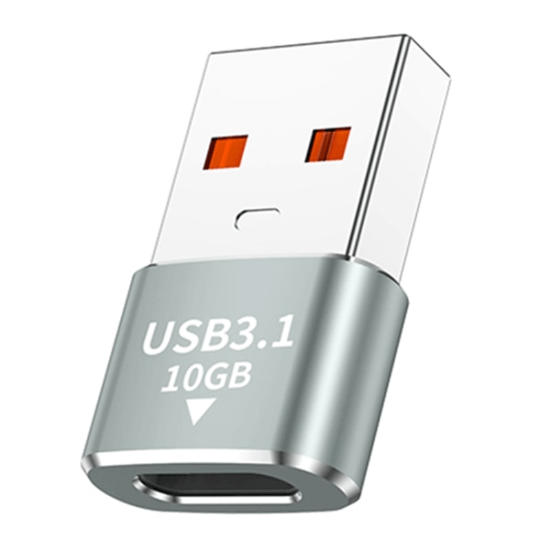 120W USB To Type C OTG Adapter 10Gbps Fast Data Transfer Compact Converter 11