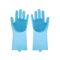Silicone Dishwashing Gloves With BuiltIn Scrubbers For Kitchen Cleaning 10