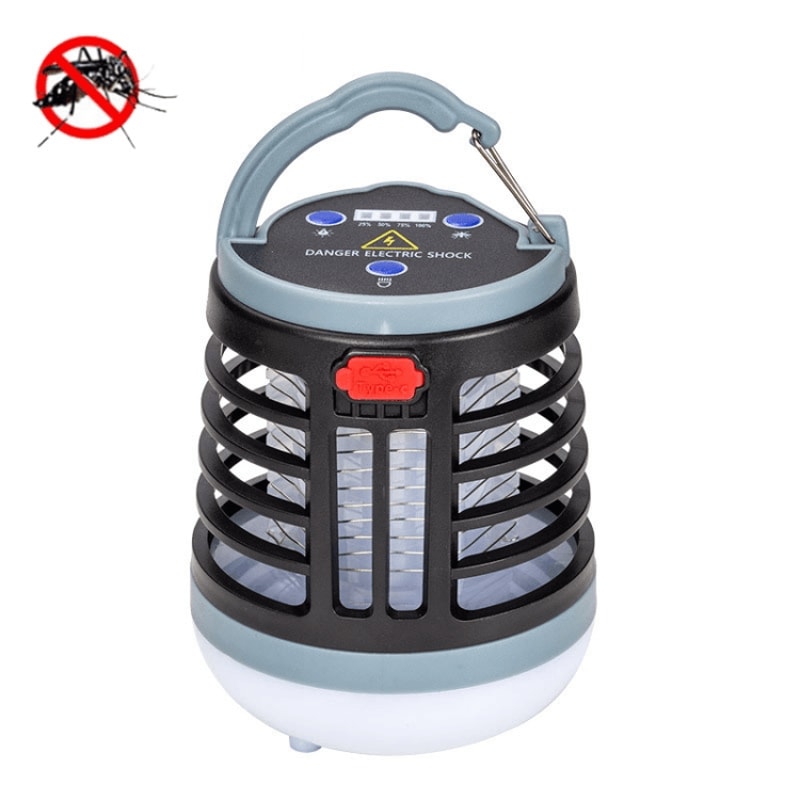 USB Rechargeable Mosquito Trap Lamp Outdoor LED Bug Zapper With UV Light 5