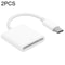 USB C SD Card Reader Adapter For Type C Devices Portable SD SDHC Reader 6