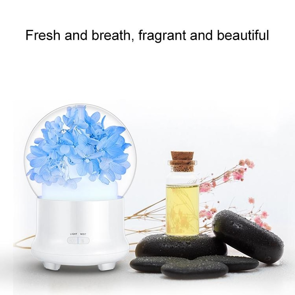 Gypsophila Aromatherapy Diffuser Humidifier With LED Light For Home And Office 2
