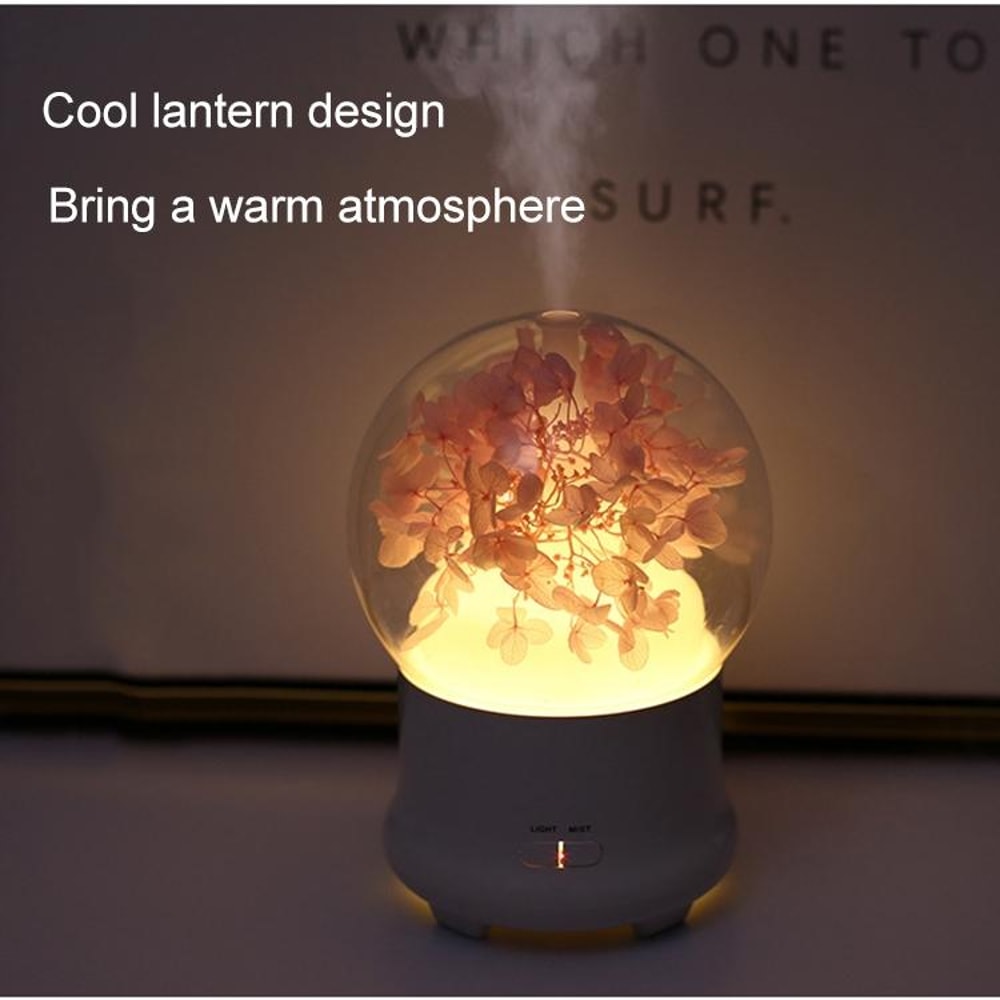 Gypsophila Aromatherapy Diffuser Humidifier With LED Light For Home And Office 5