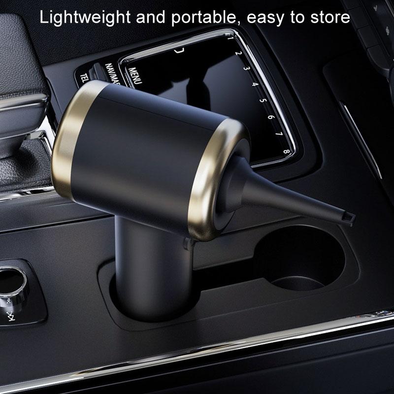 Wireless Mini Car Vacuum Cleaner Blower Portable Cordless Car Vacuum With Dual Function 1