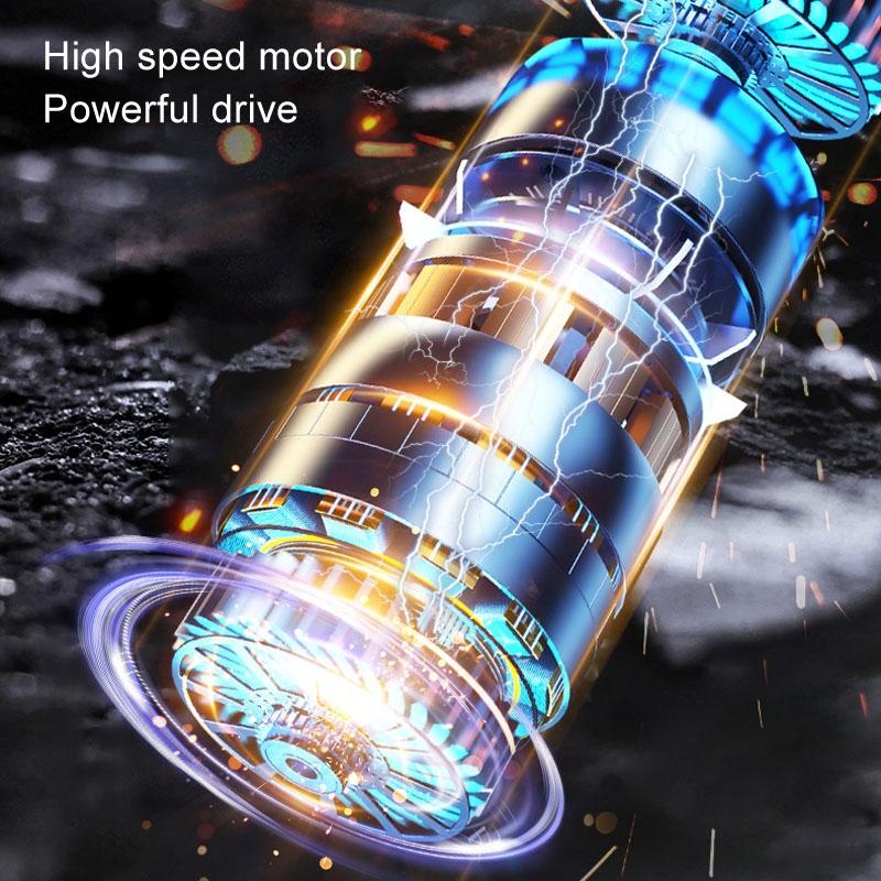 Wireless Mini Car Vacuum Cleaner Blower Portable Cordless Car Vacuum With Dual Function 3