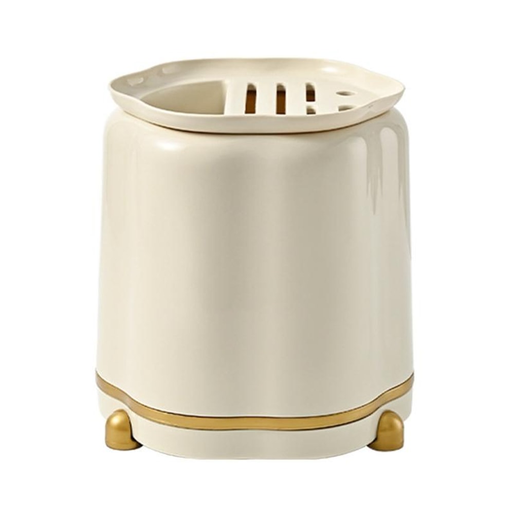 Rotating Knife Holder For Kitchen Counter With Cutlery And Chopsticks Storage 8