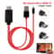 Full HD 1080P MHL To HDMI Adapter Cable For Phones And Tablets 2