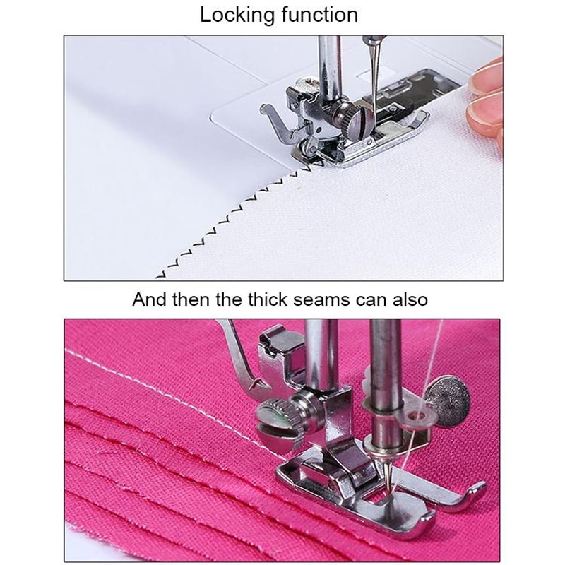 Portable Mini Sewing Machine Desktop Electric Sewing Machine for Home DIY Use