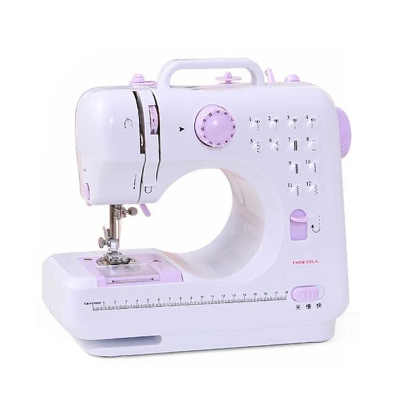 Portable Mini Sewing Machine Desktop Electric Sewing Machine for Home DIY Use