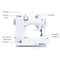 Portable Mini Sewing Machine Desktop Electric Sewing Machine for Home DIY Use