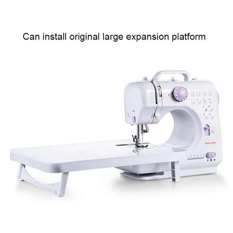 Portable Mini Sewing Machine Desktop Electric Sewing Machine for Home DIY Use