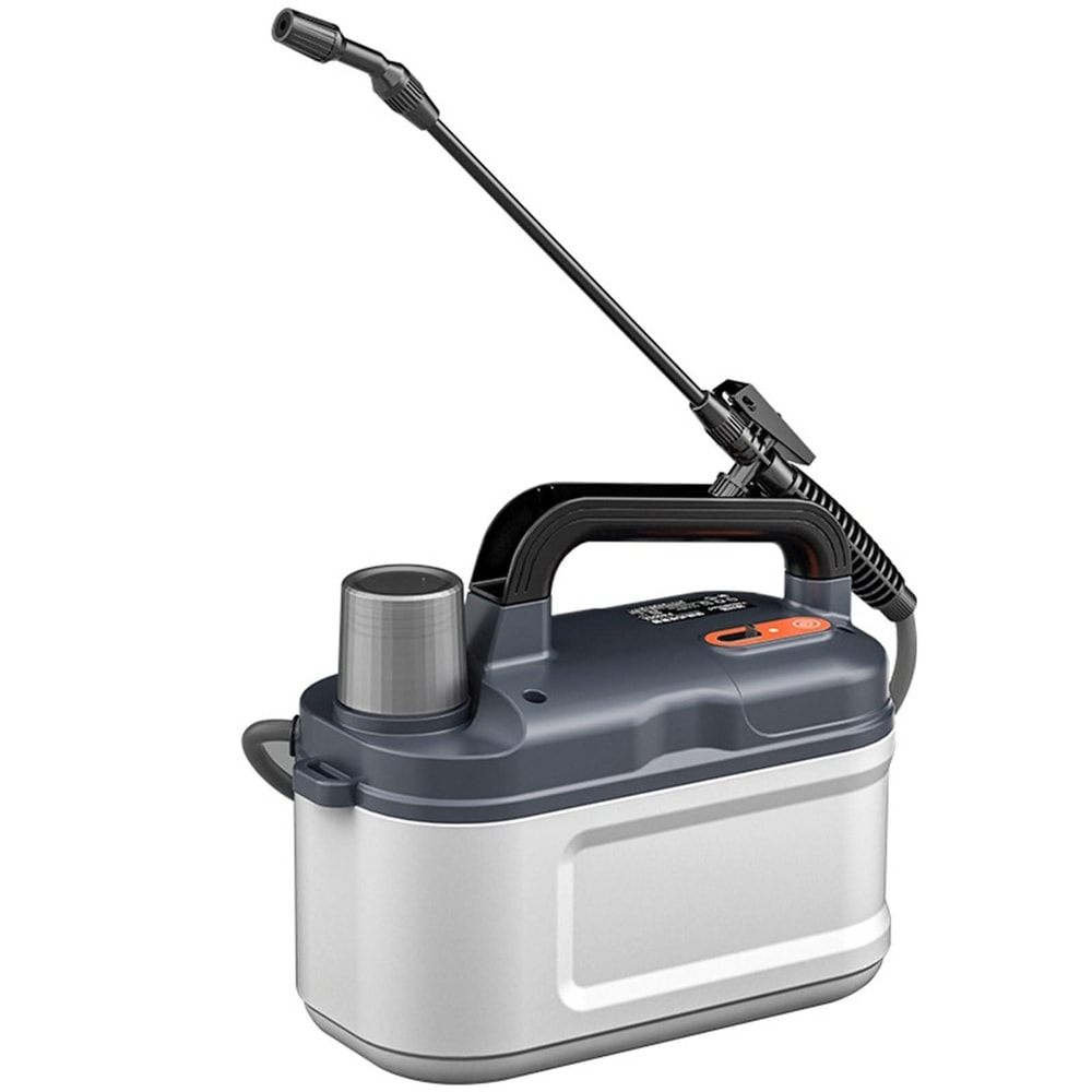 4L Electric Garden Sprayer with Rechargeable Battery Adjustable Nozzle Multi-Purpose Lawn Atomizer