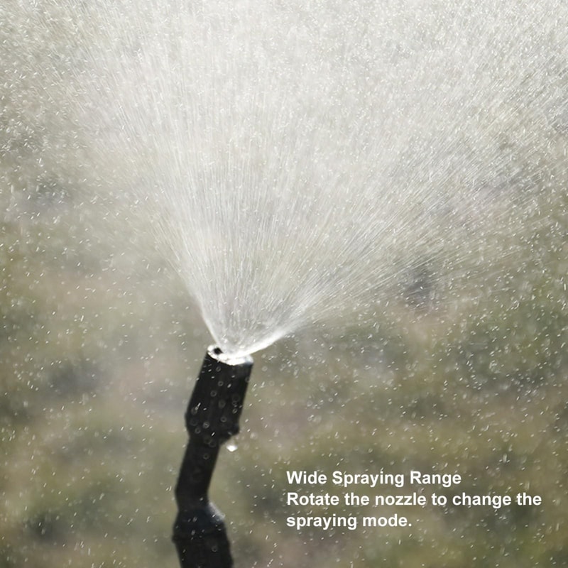 4L Electric Garden Sprayer with Rechargeable Battery Adjustable Nozzle Multi-Purpose Lawn Atomizer