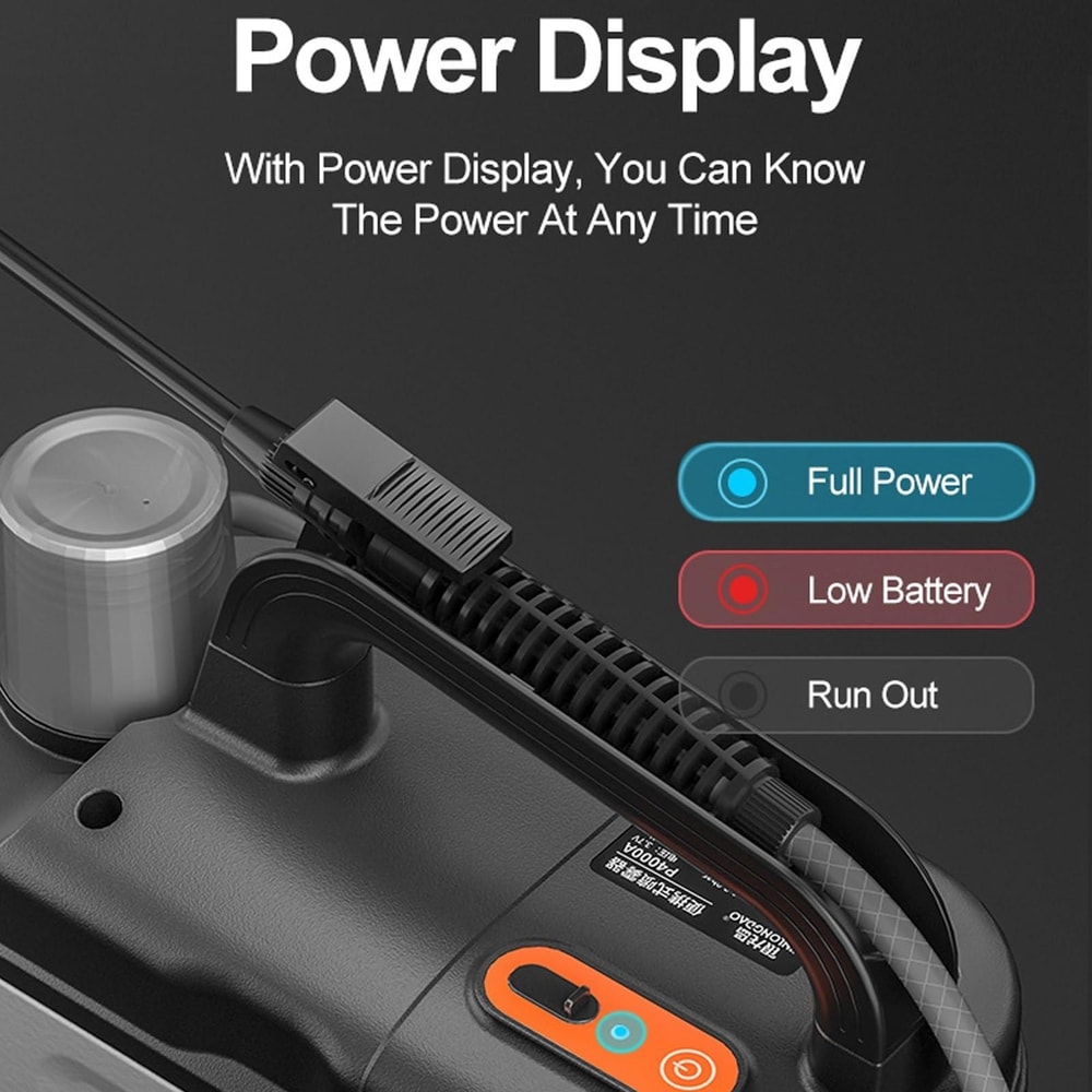 4L Electric Garden Sprayer with Rechargeable Battery Adjustable Nozzle Multi-Purpose Lawn Atomizer